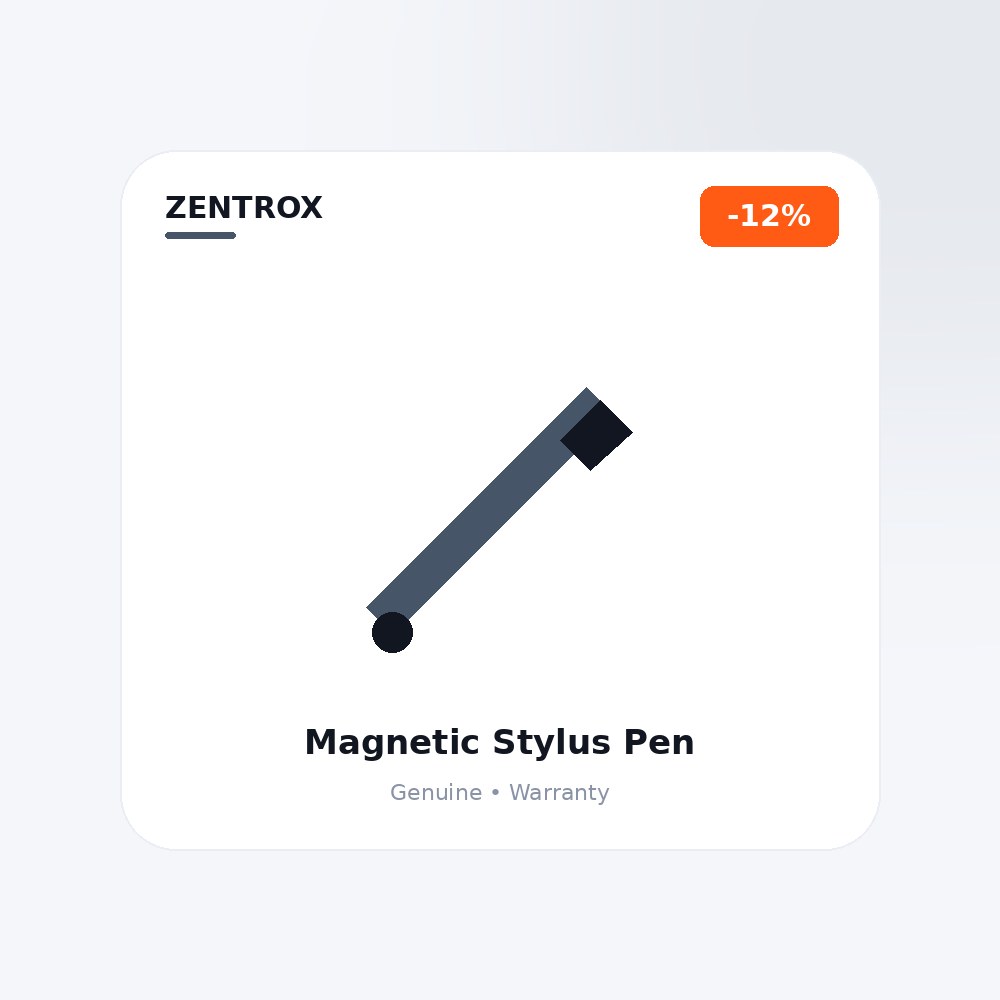 Magnetic Stylus Pen, Wireless Charge
