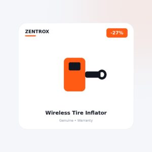 Wireless Tire Inflator, Digital Display