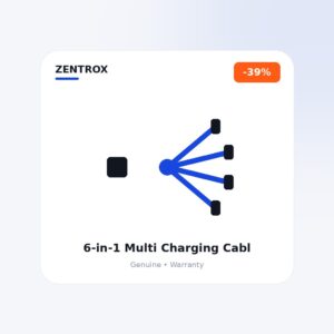 6-in-1 Multi Charging Cable