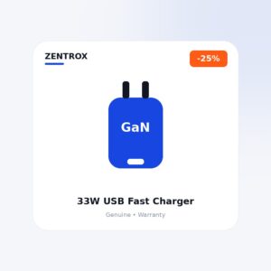 33W USB Fast Charger