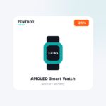 AMOLED Smart Watch, Always-On Display