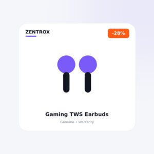 Gaming TWS Earbuds, Low Latency